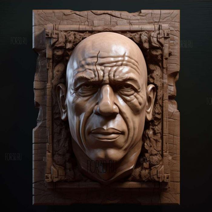 Vin Diesel head 2